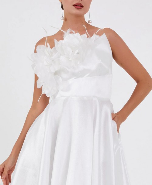 Cocktailkleid Sayo - White