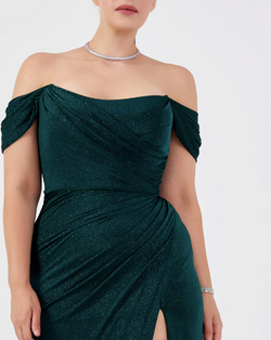 Abendkleid Juna - Emerald