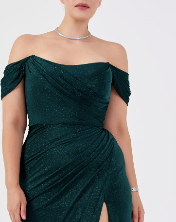Abendkleid Juna - Emerald