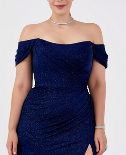 Abendkleid Juna - Navy