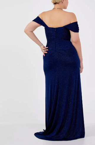 Abendkleid Juna - Navy