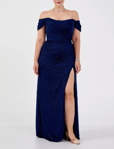 Abendkleid Juna - Navy