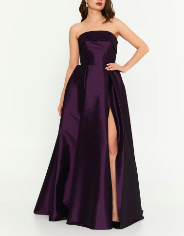 Abendkleid Prime - Aubergine