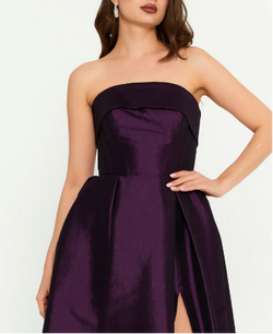 Abendkleid Prime - Aubergine