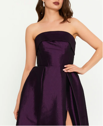 Abendkleid Prime - Aubergine