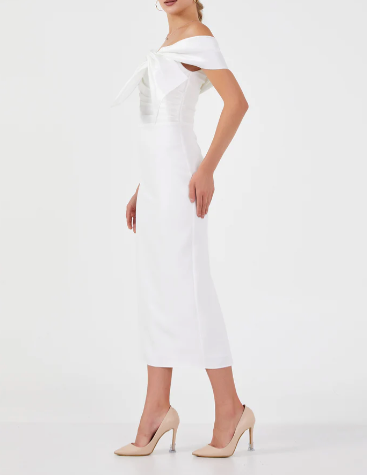 Abendkleid Manolya - White