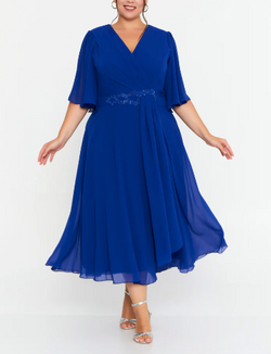 Abendkleid Minne - Navy