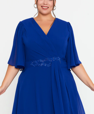 Abendkleid Minne - Navy