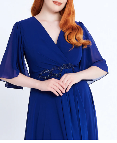Abendkleid Minne - Navy