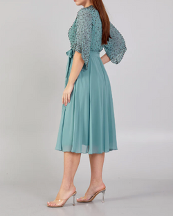 Cocktailkleid Gesa - Mold Green