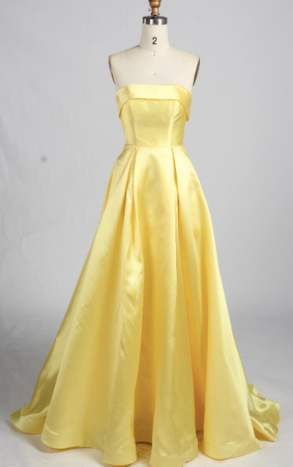 Abendkleid Nene - Light Yellow