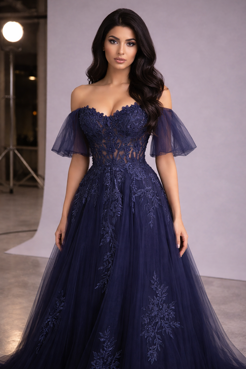 Abiballkleid Rian - Navy