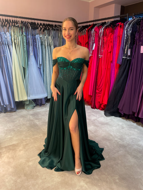 Abendkleid Derya - Emerald