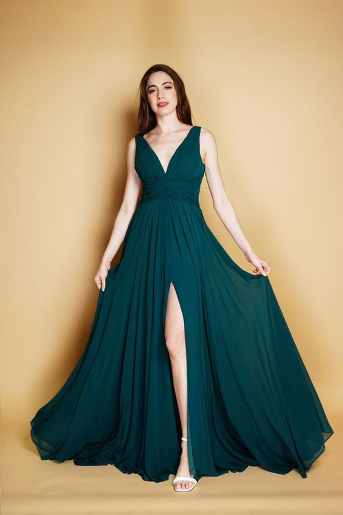 Abendkleid Moira - Petrol