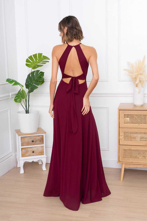 Abendkleid Maline - Sage