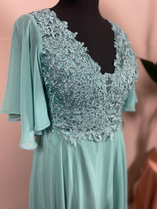 Abendkleid Gerti - Fuchsia