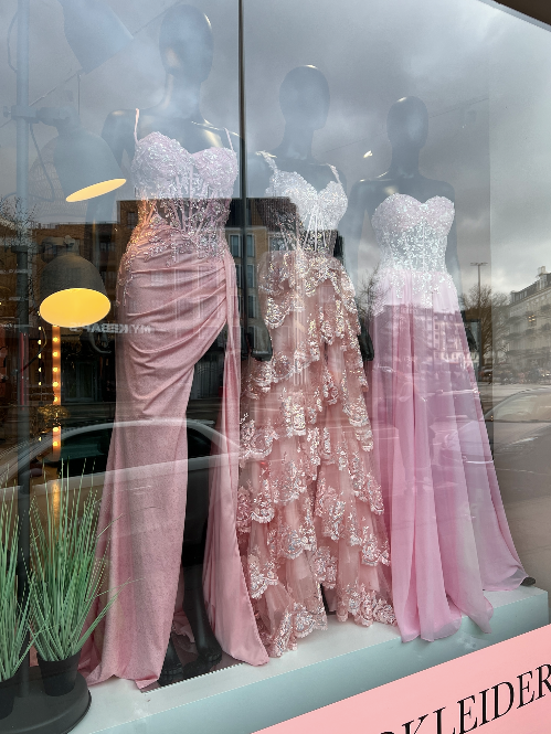 abiballkleider in rosa in Hamburg