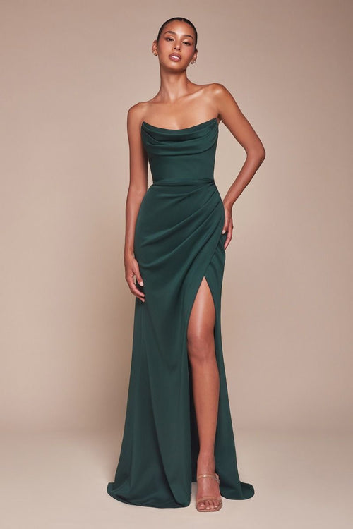 Abendkleid Theben - Emerald
