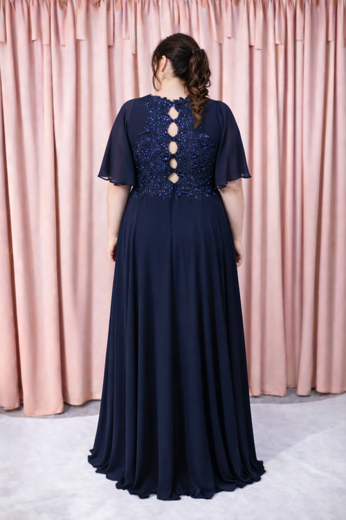 Abendkleid Gerti - Navy