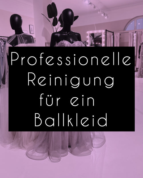 Professionelle Reinigung für Abendkleid & Ballkleid