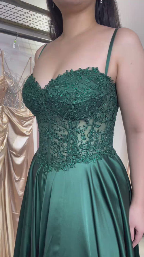 Abiballkleid Binti - Dark Green