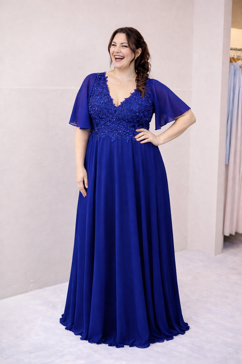 Abendkleid Gerti - Royal