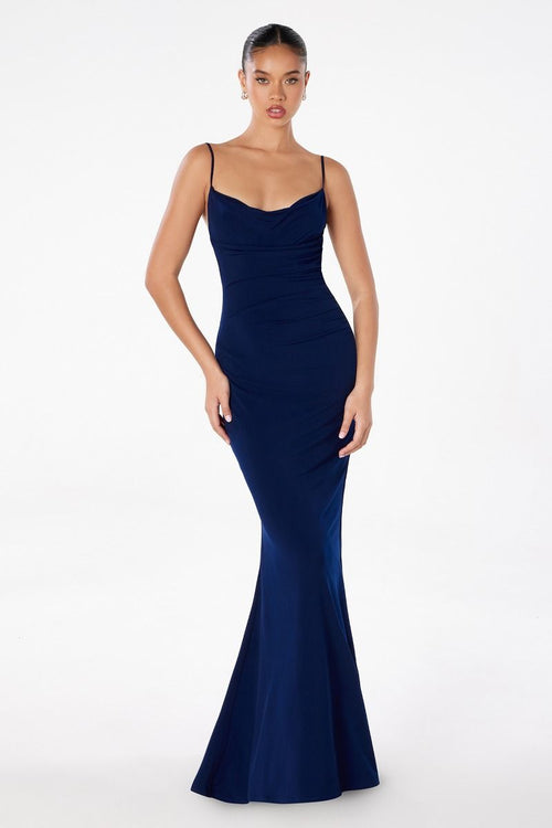 Abendkleid Kenza - Navy