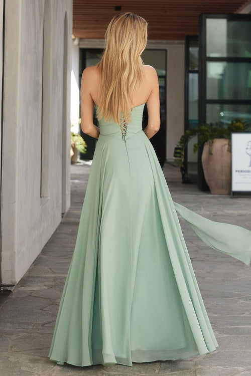 Abendkleid Terry - Sage