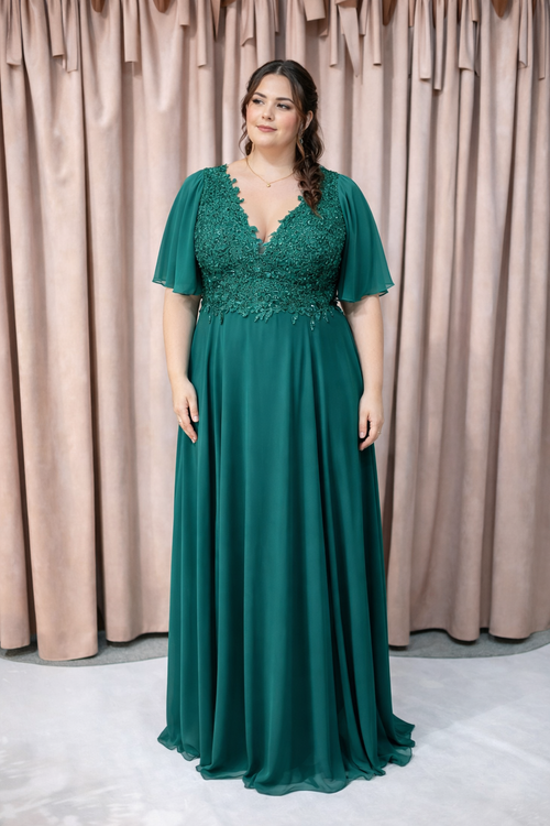 Abendkleid Gerti - Green